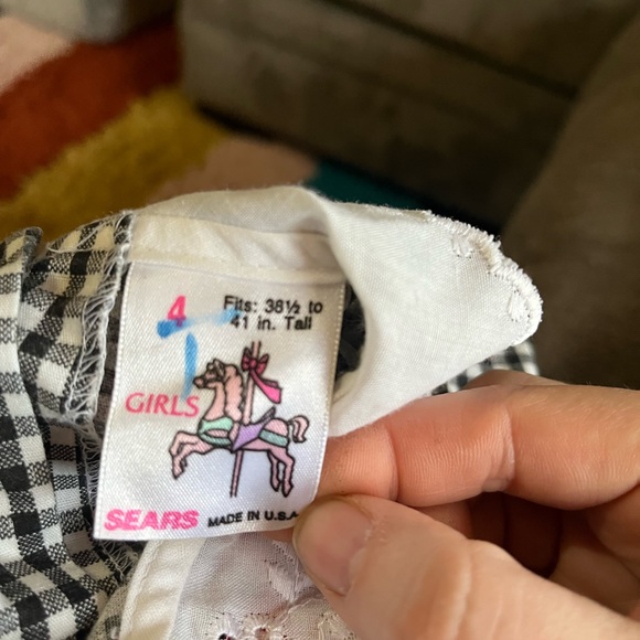 Vintage Sears toddler dress - Picture 3 of 5